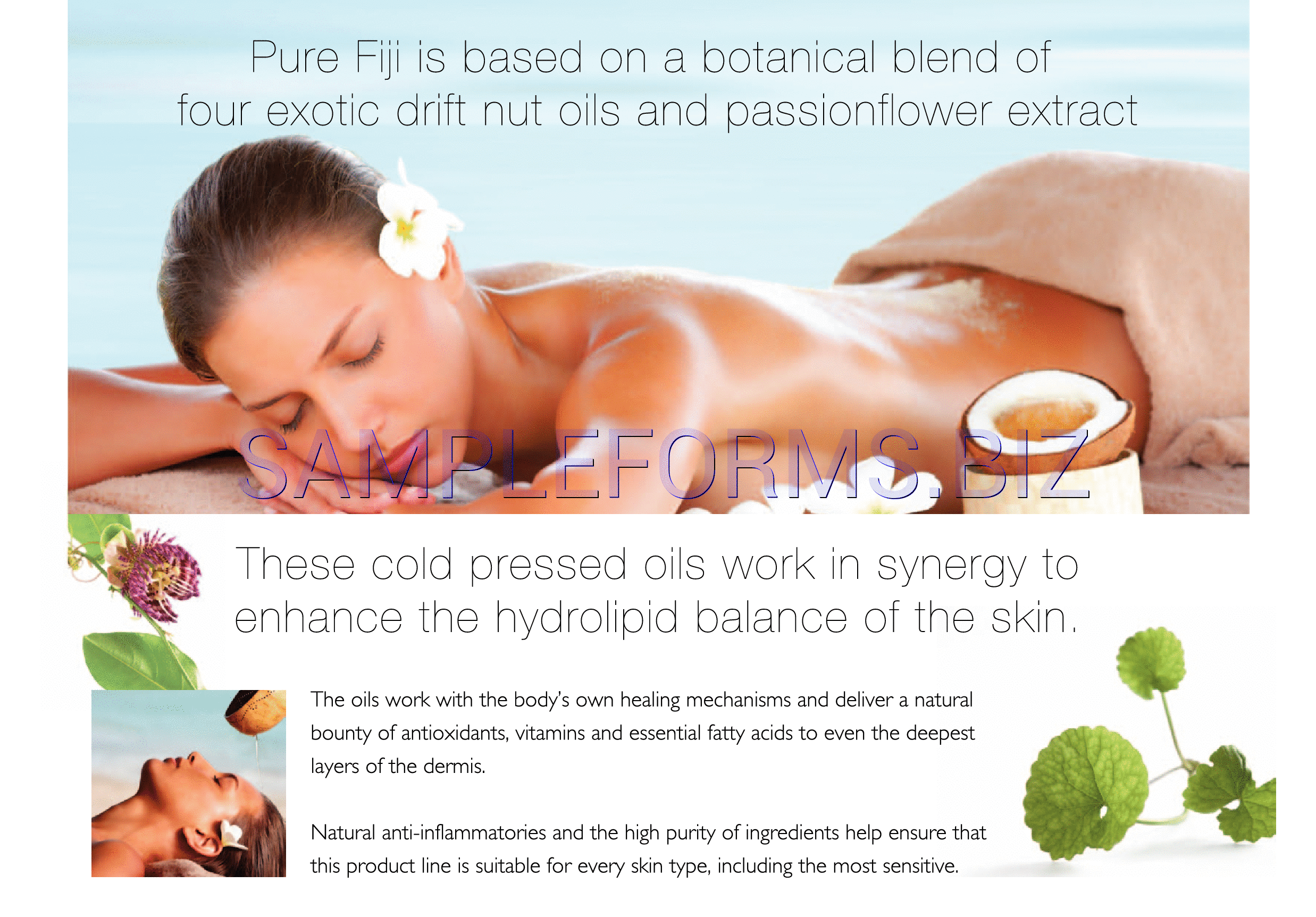 Preview free downloadable Spa Brochure 1 in PDF (page 7)